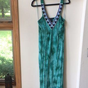 INC MULTI COLOR PRINT DRESS